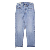 LEVI'S 501 BIG E Womens Jeans Blue Regular Straight Denim Light W26 L26 Classic