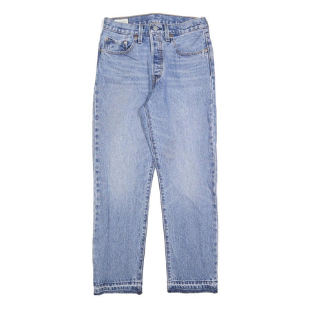 LEVI'S 501 BIG E Womens Jeans Blue Regular Straight Denim Light W26 L26 Classic