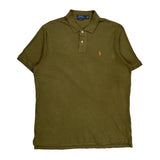 Polo By Ralph Lauren Polo Shirt - Large Green Cotton