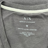 Armani Exchange T-Shirt - Medium Black Cotton