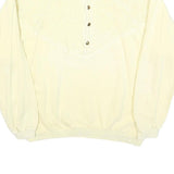 DRIVER Womens Cream Sweatshirt Crew Neck M Cotton Blend Pullover