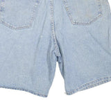 WRANGLER Womens Shorts Blue Casual Denim M W34 Cotton Blend Comfortable Style