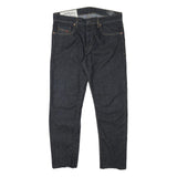 DIESEL Womens Slim Fit Blue Denim Jeans W33 L26 Zip Cotton Blend Plain