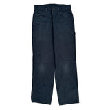 Dickies Carpenter Trousers - 28W 31L Navy Cotton
