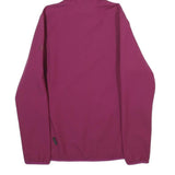 JACK WOLFSKIN Womens Purple Jacket S Polyester Outdoor Hooded Zip Plain