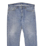LEVI'S 505 Mens Jeans Blue Regular Straight Denim Medium W38 L32 Classic Cotton
