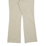 DICKIES Womens Cotton Blend Beige Slim Straight Trousers W30 L28 Workwear Casual