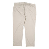 POLO RALPH LAUREN Mens Cotton Beige Regular Straight Trousers W40 L30 Casual