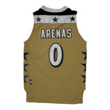 Age 8 Washington Wizards Adidas Nba Jersey - Small Gold Polyester