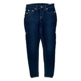 True Religion Skinny Jeans - 28W US 4 Dark Wash Cotton Blend