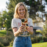 Seashell Chicken Garden iPhone 14 Case - Lifestyle photo showing phone case in use