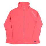 CALVIN KLEIN PERFORMANCE Womens Pink Jacket XL Polyester Blend Zip Athletic