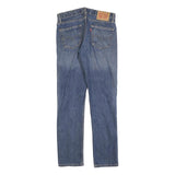 LEVI'S 511 Slim Mens Jeans Blue Slim Straight Denim Medium W30 L32 Distressed