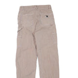 CARHARTT Mens Regular Fit Beige Jeans Denim W28 L30 Workwear Straight Cotton