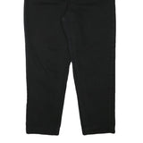 CALVIN KLEIN JEANS Mens Black Relaxed Straight Denim W32 L27 Casual Zip