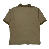 Mickey Mouse Embroidery Disney Polo Shirt - Medium Brown Cotton