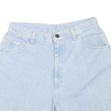 LEE Womens Shorts Blue Casual Denim L W32 Classic Fit Cotton Blend