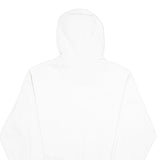 CHAMPION Mens White Hoodie M Classic Pullover Cotton Blend Drawstring Hood