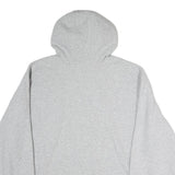CARHARTT Mens Grey Small Logo Pullover Hoodie 2XL Cotton Casual Sweater