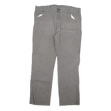 DICKIES Mens Grey Regular Fit Straight Cotton Blend Jeans W40 L32 Workwear Style