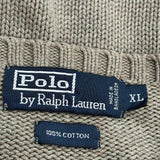 Polo By Ralph Lauren Sweater - XL Green Cotton