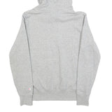 CHAMPION Womens Grey Hoodie M Cotton Blend Pullover Sweatshirt