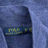 Polo By Ralph Lauren 1/4 Zip - XL Blue Cotton