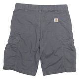 CARHARTT Mens Shorts Grey Casual Cargo Relaxed Fit 2XL W34 Workwear Durable
