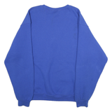 RUSSELL ATHLETIC Mens Blue Spartan Football Crew Neck L Pullover Sweatshirt
