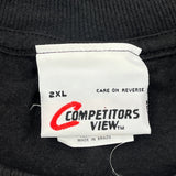 The Intimidator Competitors View Nascar T-Shirt - 2XL Black Cotton