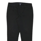 GAP Womens Polyester Blend Black Slim Trousers W31 L25 Stylish Workwear