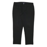 GAP Womens Polyester Blend Black Slim Trousers W31 L25 Stylish Workwear