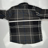 Barbour Shirt - Medium Black Cotton