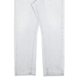 CARHARTT Mens Jeans White Relaxed Straight Denim Light W40 L34 Durable Workwear