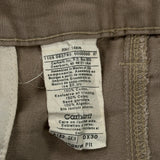 Carhartt Cargo Trousers - 40W 30L Khaki Cotton