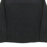 THE NORTH FACE Mens Black Outdoor Jacket L Polyester Blend Full Zip Plain