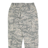 EXCEL MANUFACTURING Mens Cotton Blend Camouflage Regular Straight Trousers W36