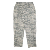 EXCEL MANUFACTURING Mens Cotton Blend Camouflage Regular Straight Trousers W36