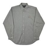 Yarmouth Ralph Lauren Shirt - Large Grey Cotton