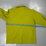 The North Face Fleece Jacket - Large Yellow Polyester
