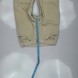 Unbranded Cargo Cord Trousers - 32″ Waist Beige Cotton