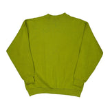 Made In Usa Disney Sweatshirt - Medium Green Cotton Blend