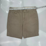 Polo By Ralph Lauren Chino Shorts - 34W 10L Beige Cotton