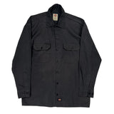Dickies Shirt - Medium Black Cotton Blend