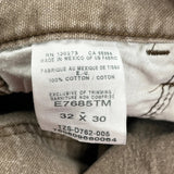 Unbranded Carpenter Trousers - 32W 30L Brown Cotton