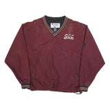 CHAMPION Mens Maroon V-Neck XL GCC Member Guest 2002 Logo Sweatshirt