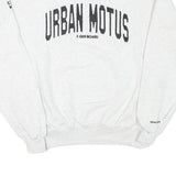 CHAMPION Mens White Urban Motus X Gen Board Crew Neck M Cotton Sweatshirt