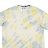 CARHARTT Mens White & Yellow Graphic T-Shirt XL Short Sleeve Crew Neck Casual