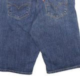 LEVI'S Womens Denim Blue Shorts M W30 Casual Cotton Blend Knee Length