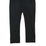 CALVIN KLEIN JEANS Mens Black Regular Straight Denim W30 L27 Zip Cotton Blend